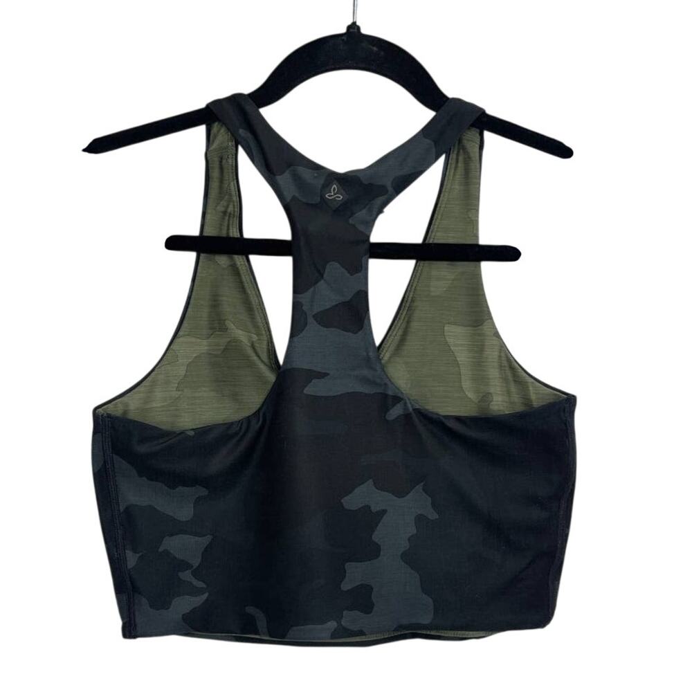 NWT Prana Momento Reversible Camo Sports Bra Women's Size Small - Picture 5 of 6